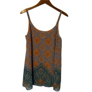 Cabi Arabesque Cami Tank Top Small